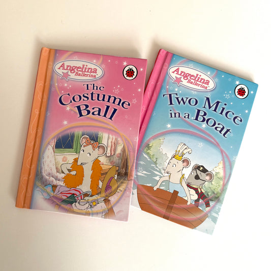 Vintage set of two Angelina ballerina books