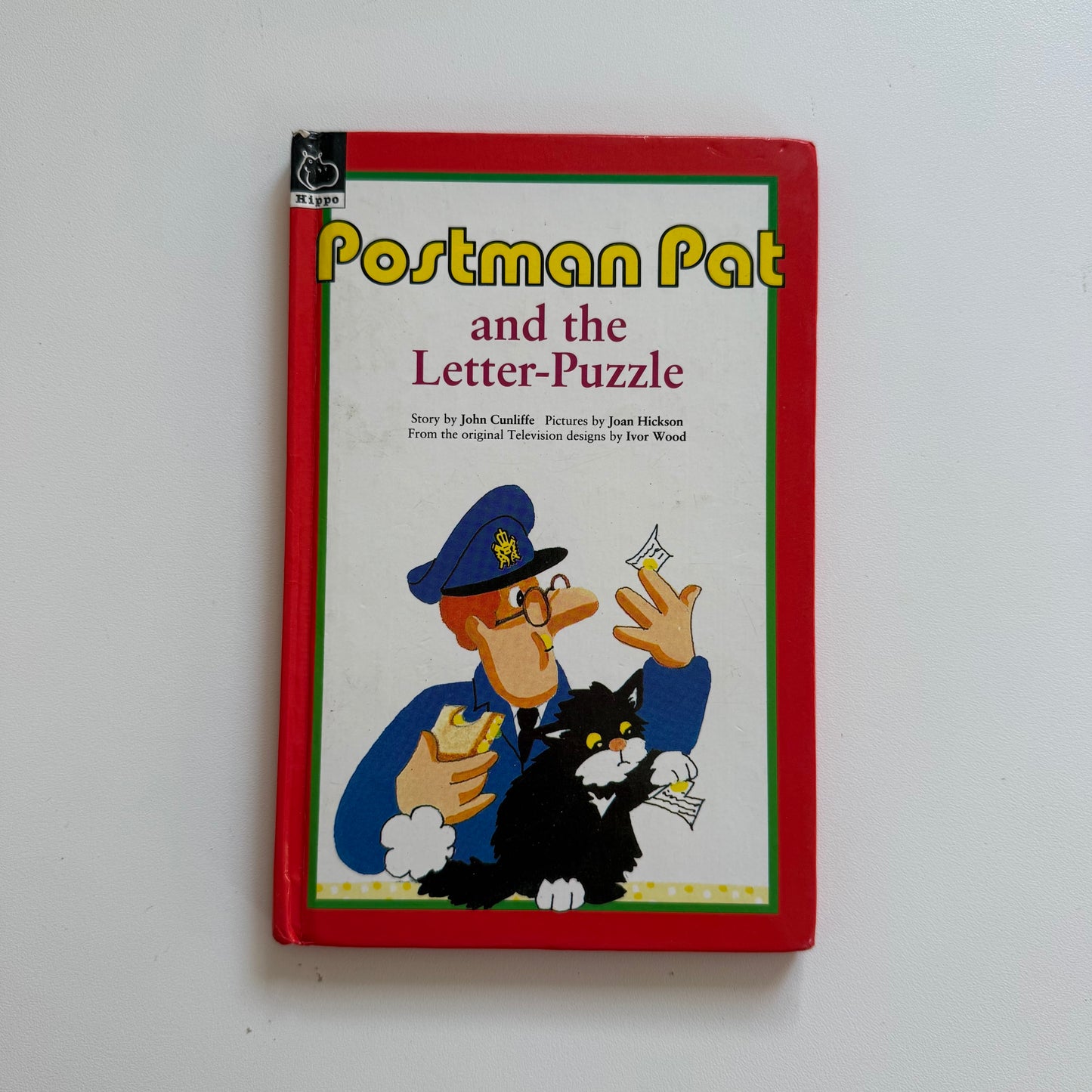 Vintage 1993 postman Pat book