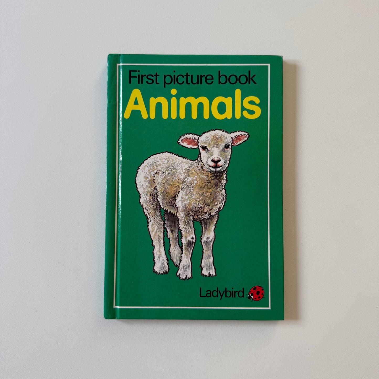 Vintage 1983 ladybird animals book