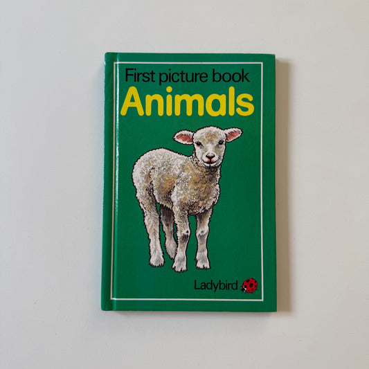 Vintage 1983 ladybird animals book