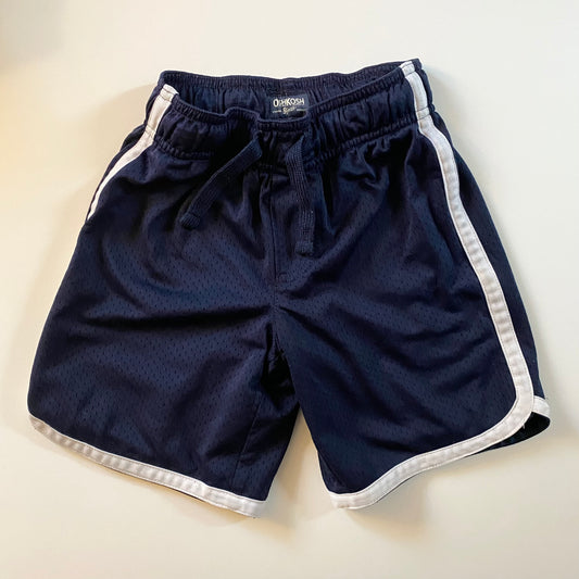 Navy blue Oshkosh basketball shorts. Size 5 years