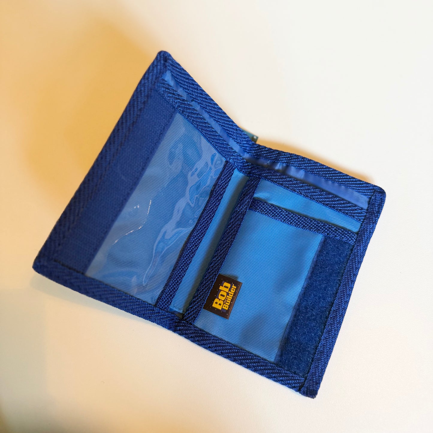 Vintage 2008 Bob the builder fold up wallet.