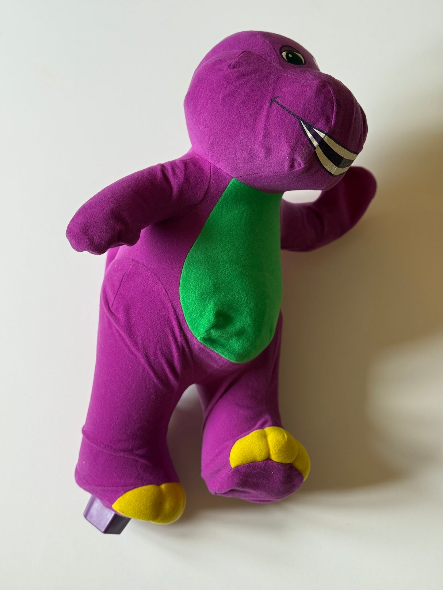 Vintage 2001 fisherprice blowup Barney the dinosaur