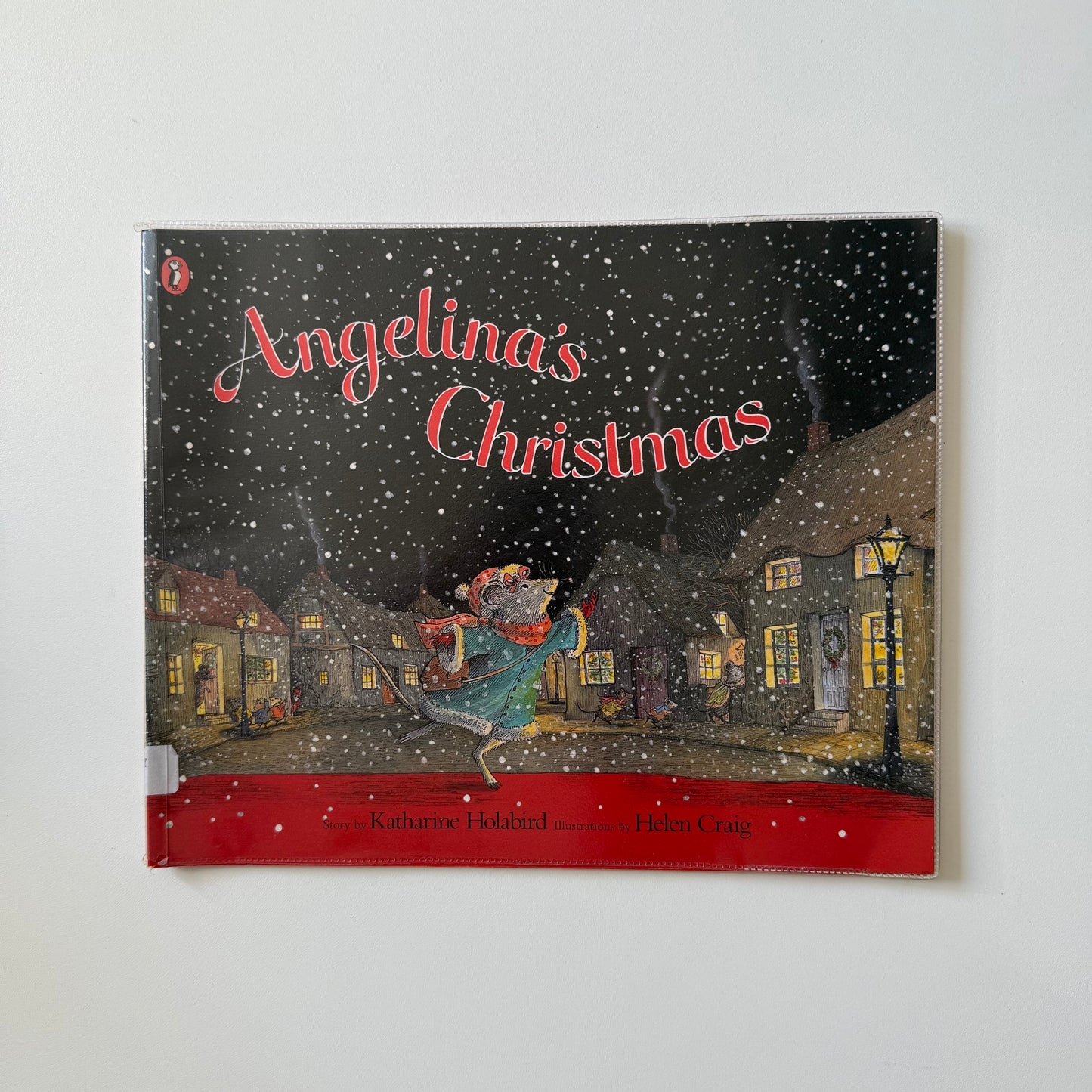 Vintage 2001 Angelina’s Christmas book