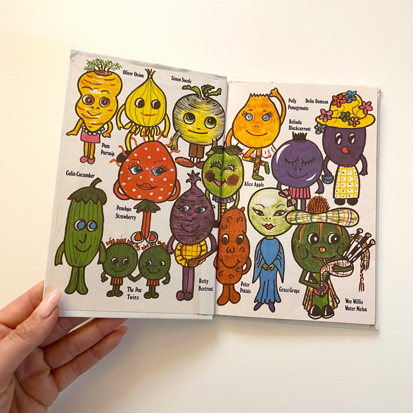 Vintage 1979 garden gang book