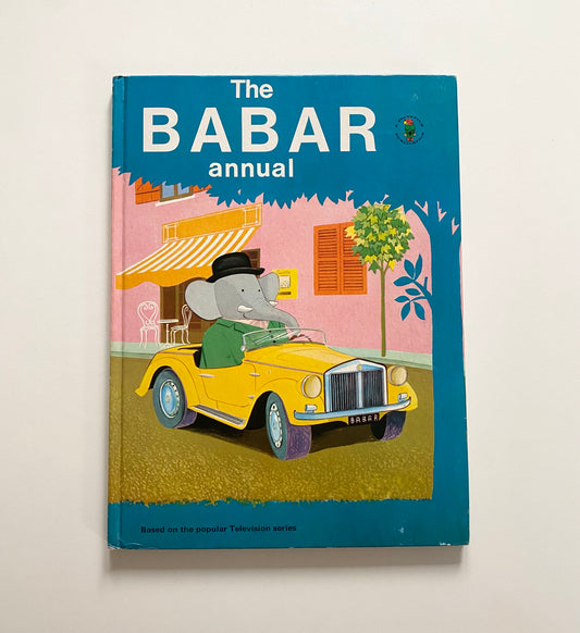 Vintage 1971 babar annual. Some drawings but overall great condition