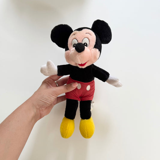 Vintage Mickey Mouse plush toy