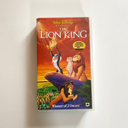 Vintage Disneys lion king vhs tape