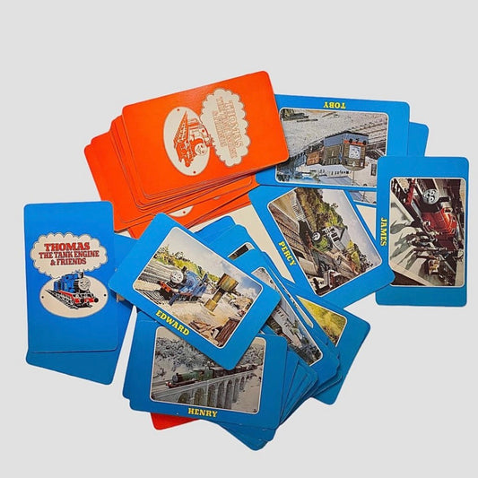 Thomas the tank engine vintage flash cards / oooorrrrr you can make other games out of them as multiple of one card