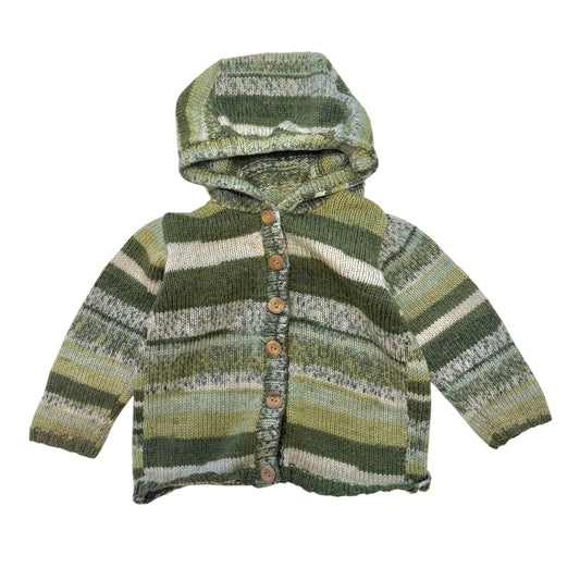 Vintage knitted cardigan. Size 18m - 2 years