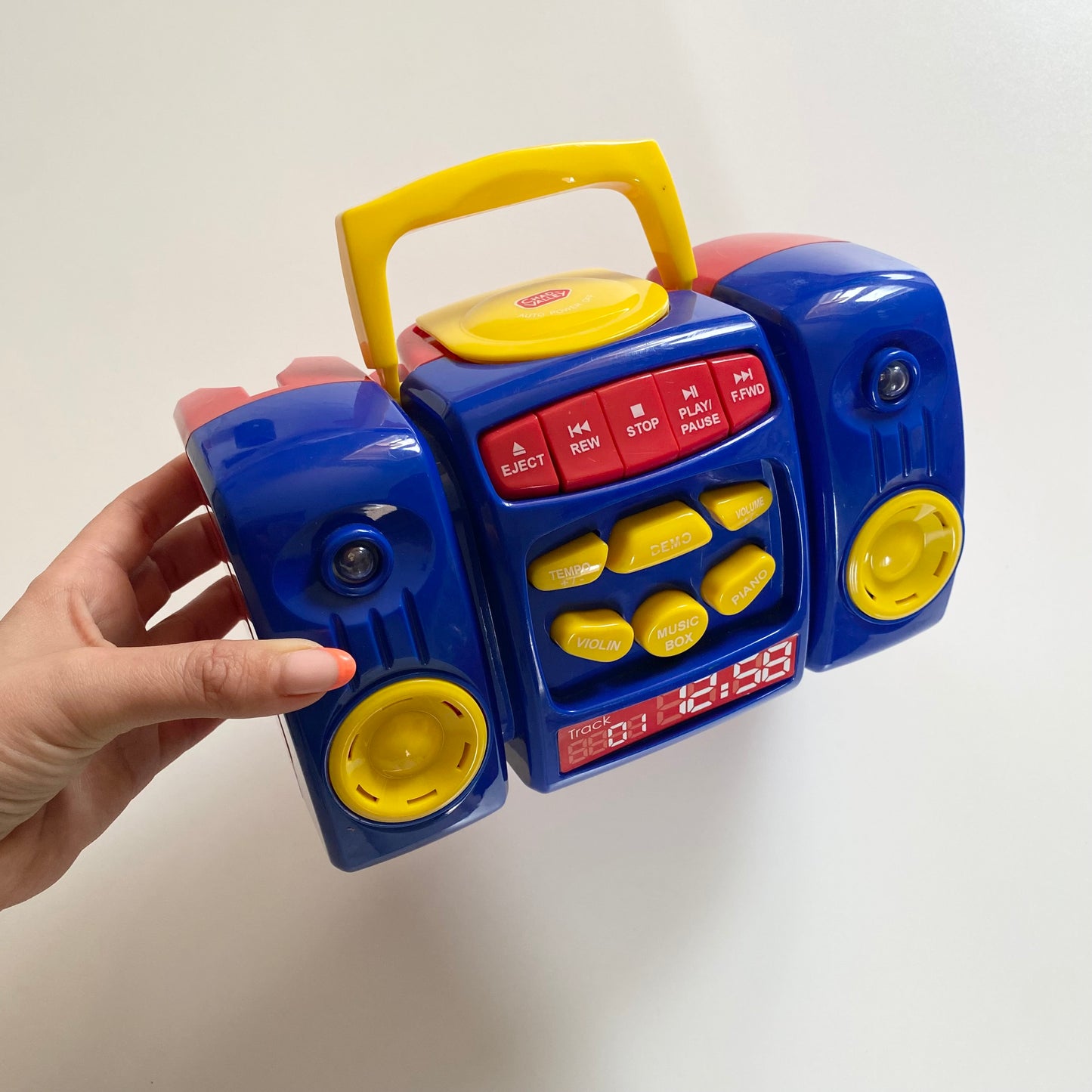 Chad valley colourblock my first cd player toy. Needs new batteries