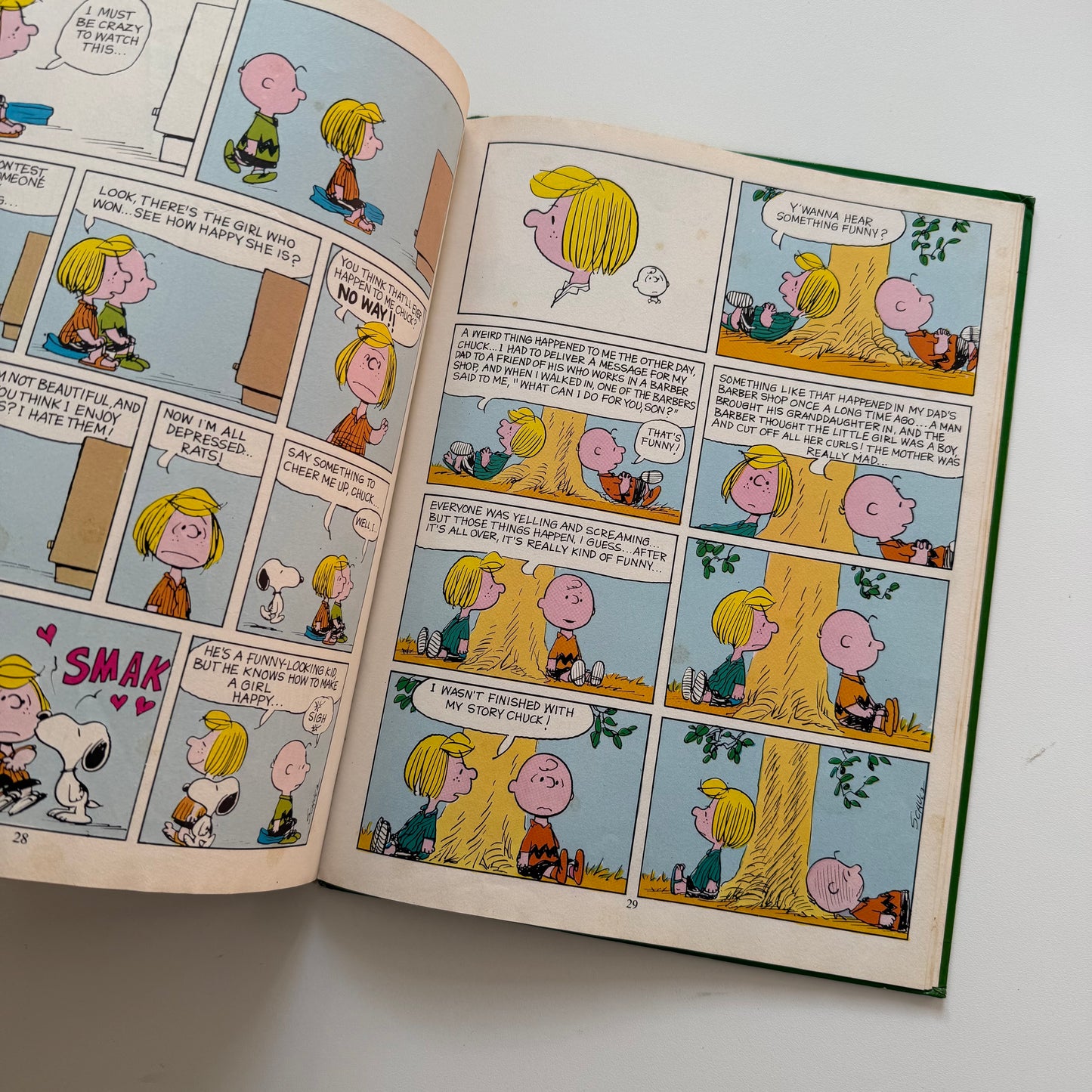 Vintage peanuts snoopy book. Condition as shown ( reflects in price)