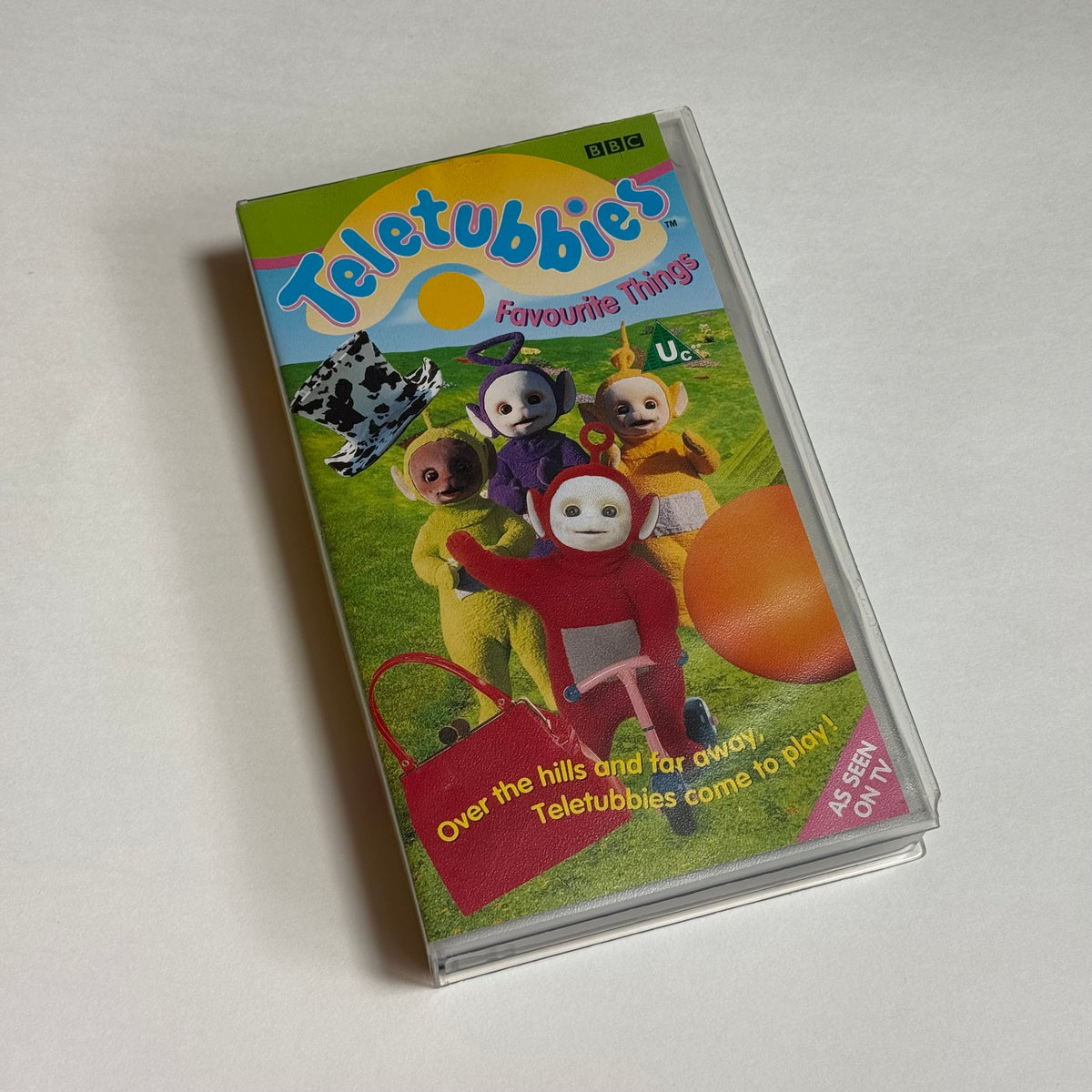 Vintage 1998 teletubbies vhs tape