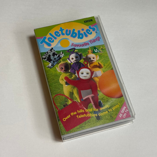 Vintage 1998 teletubbies vhs tape