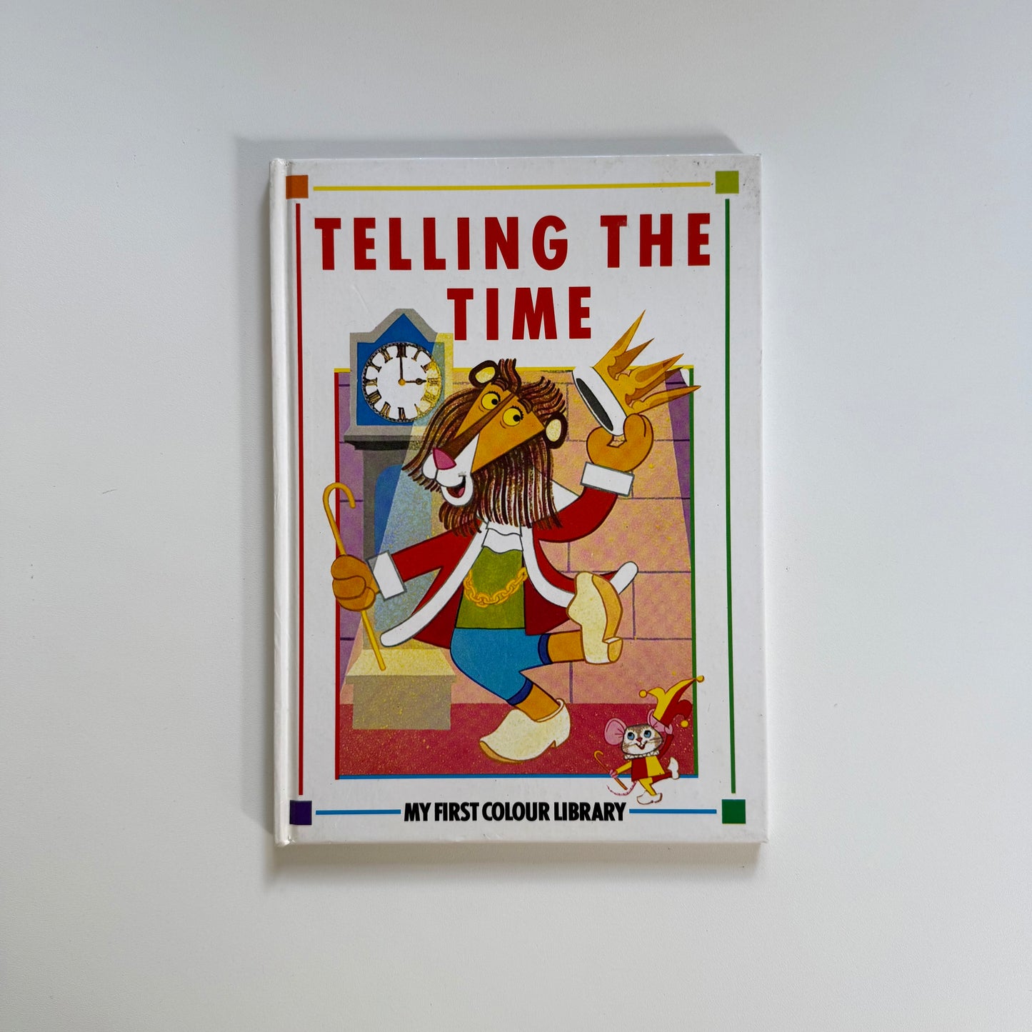 Vintage telling the time book