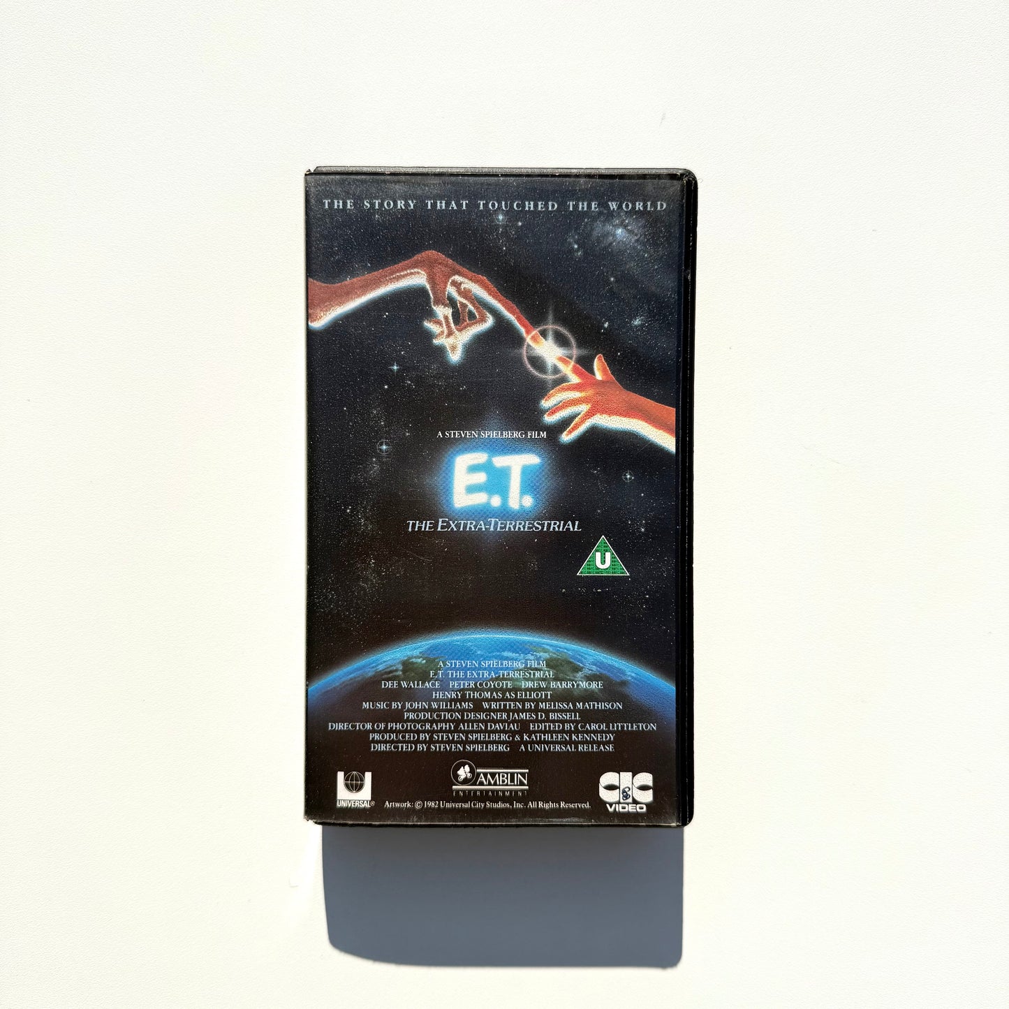 Vintage 1982 E.T vhs tape