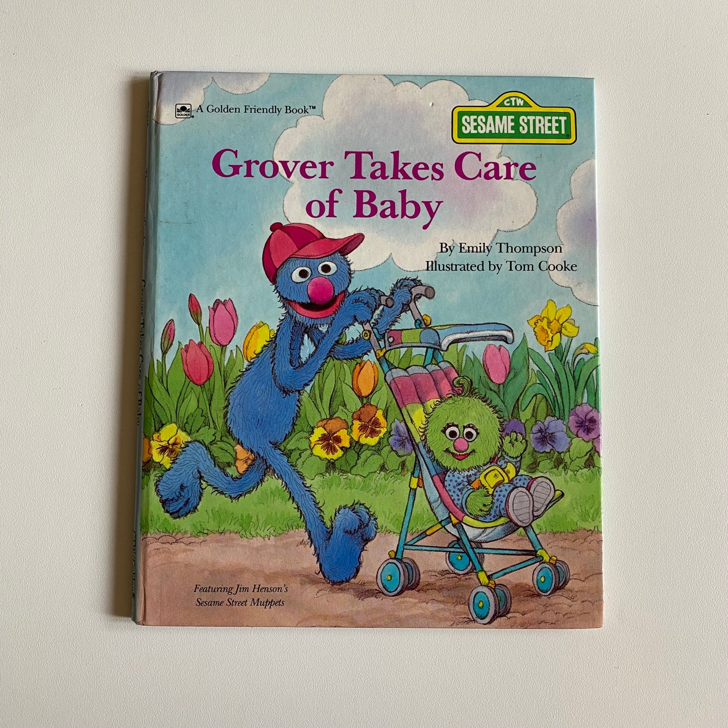 Vintage 1987 Sesame Street book