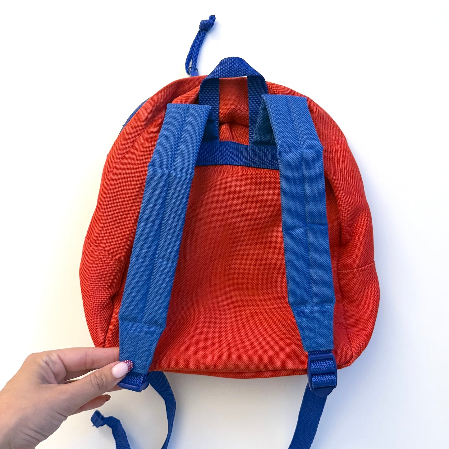 Vintage red & blue hello kitty / miffy rucksack