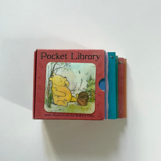 Vintage 2005 Winnie the Pooh pocket library books