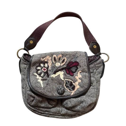 Vintage fat face Y2K tweed shoulder bag