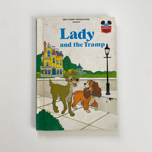 Vintage first edition 1981 lady and the tramp book.