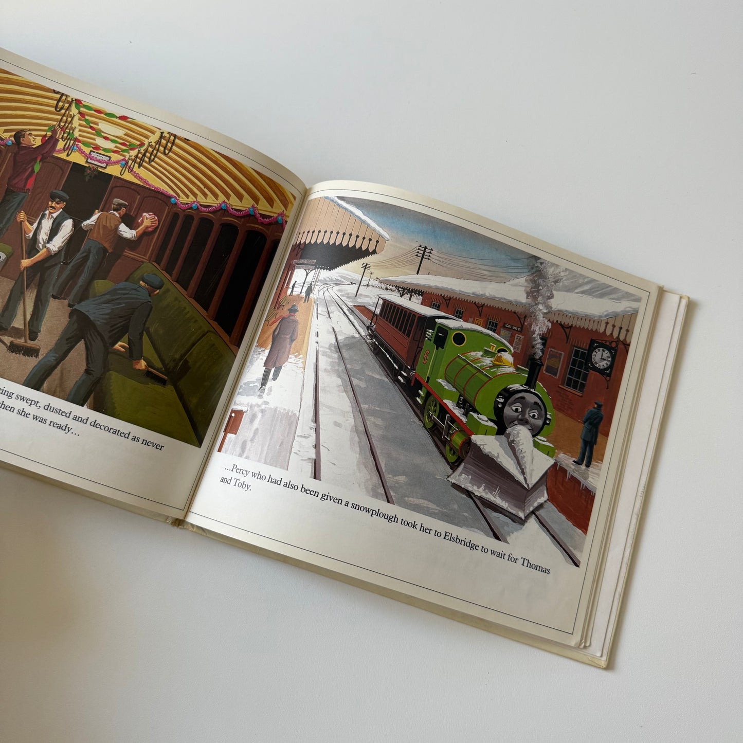 Vintage 1984 Thomas the tank engine book