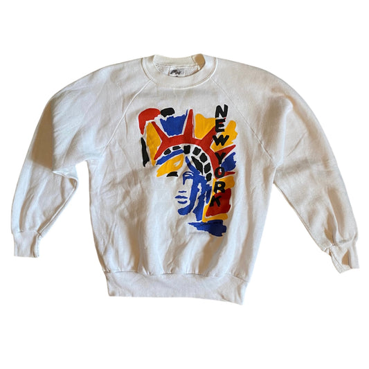 Vintage New York pull over sweatshirt size S / 8.