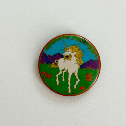 Vintage unicorn badge