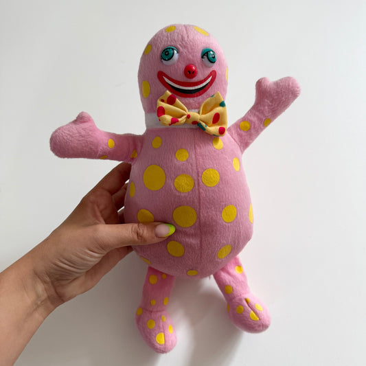 Vintage mr blobby soft toy