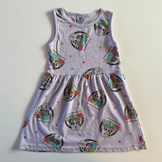 Vintage Mickey Mouse ‘you are my best friend’ grey dress. Size 3-4 years