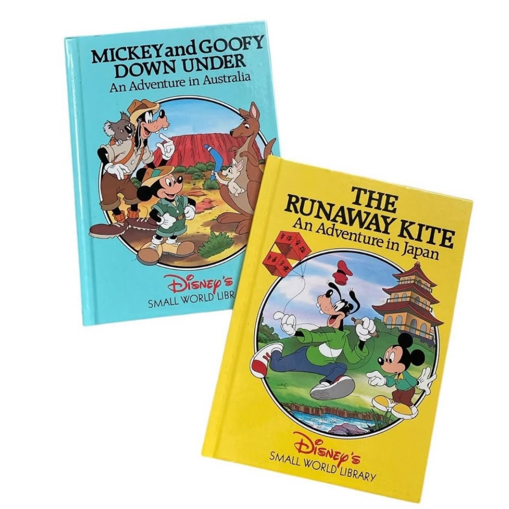 Vintage Disney book set of 2