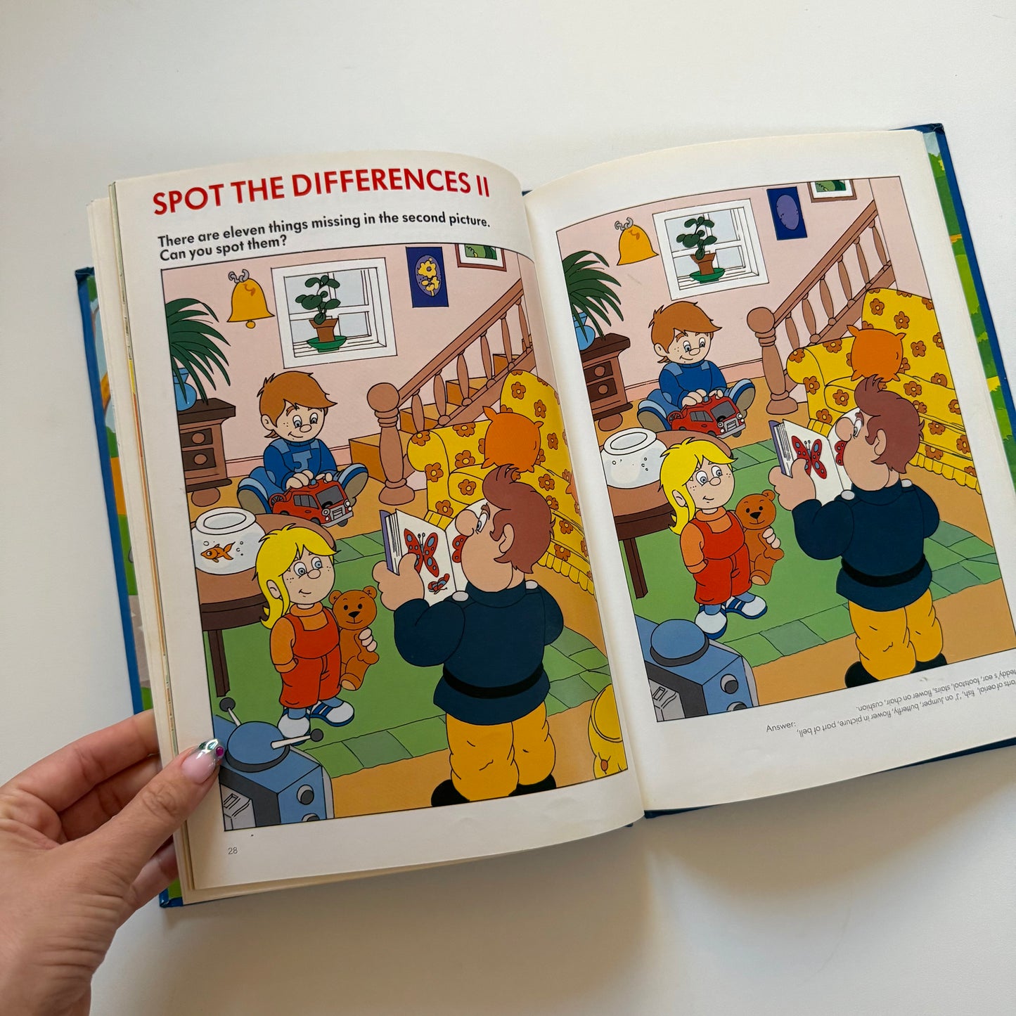 Vintage 1987 fireman Sam annual