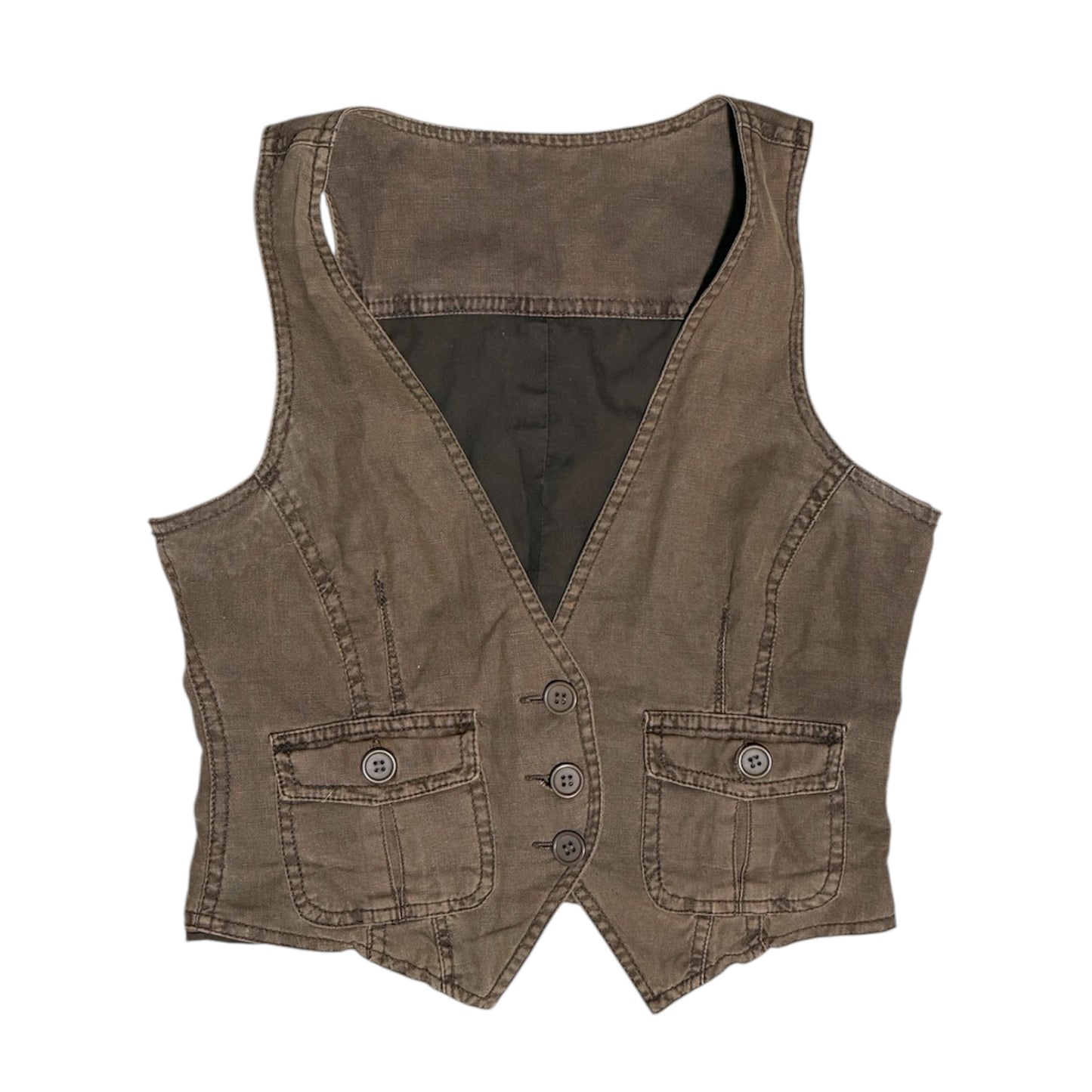 Vintage Y2K new look waistcoat. Size 8