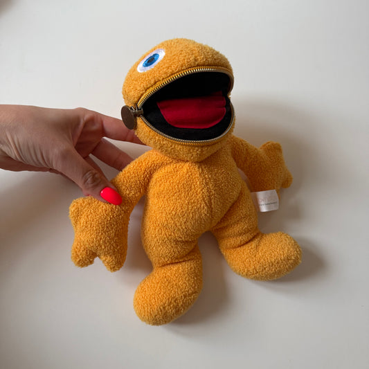 Vintage 1972 rainbow zippy soft plush toy. £7.50