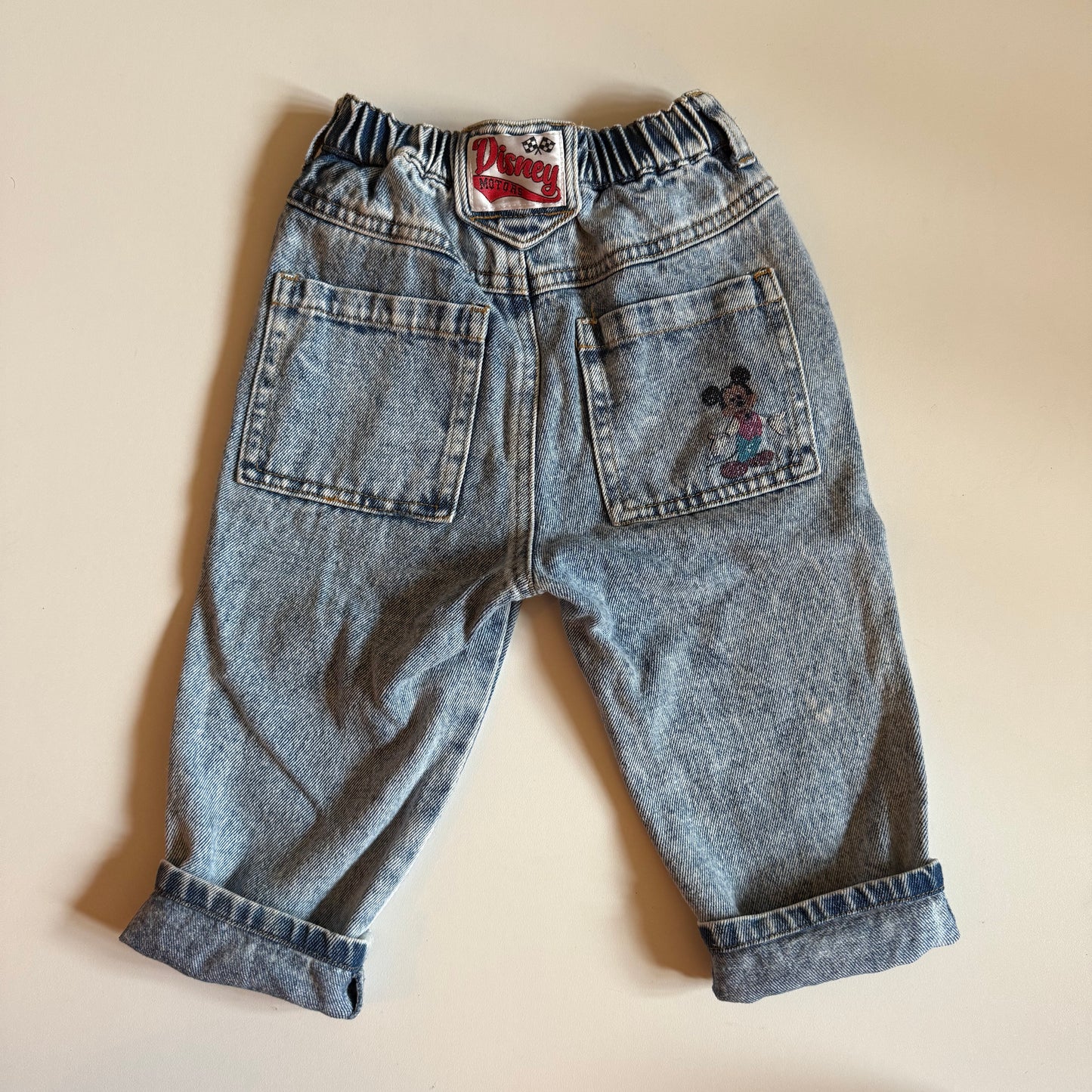 Vintage Disney jeans. Size approx 12-18 months