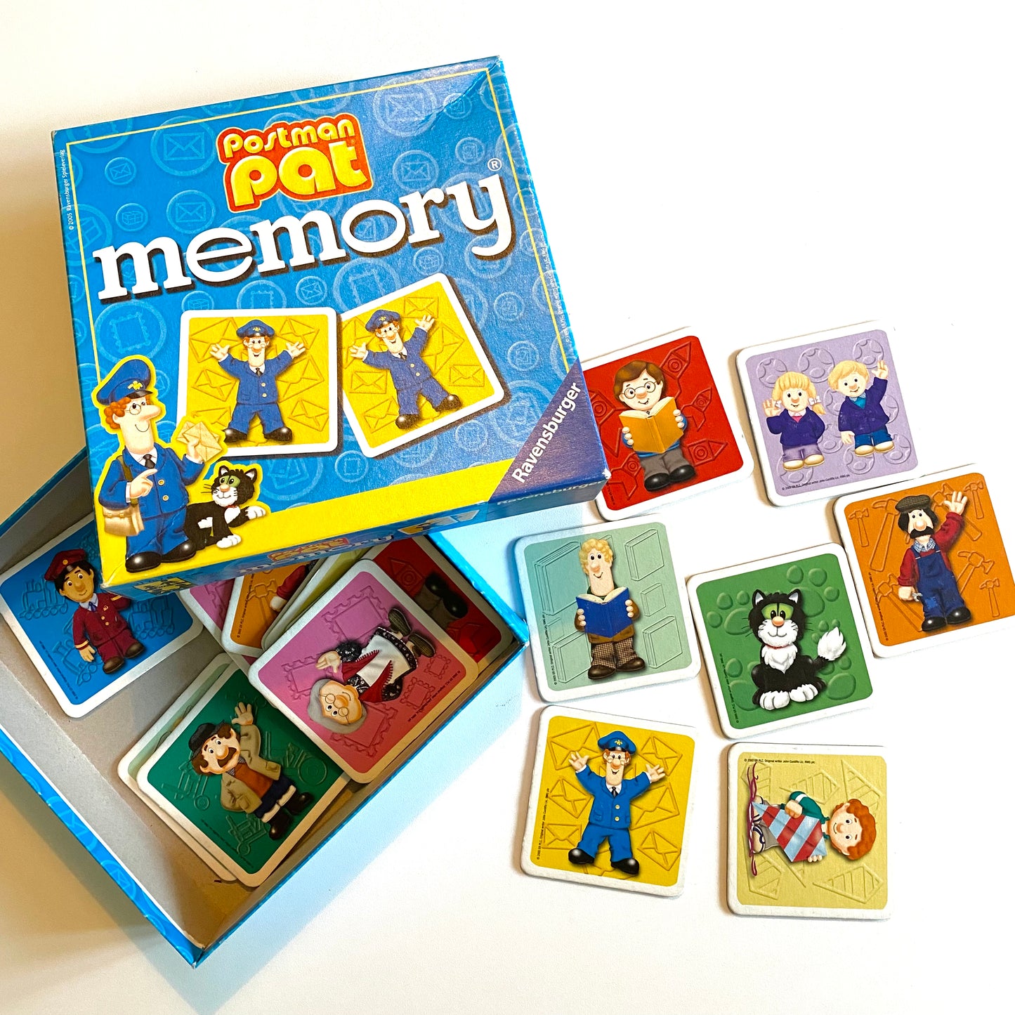 Postman Pat vintage 2005 memory card game