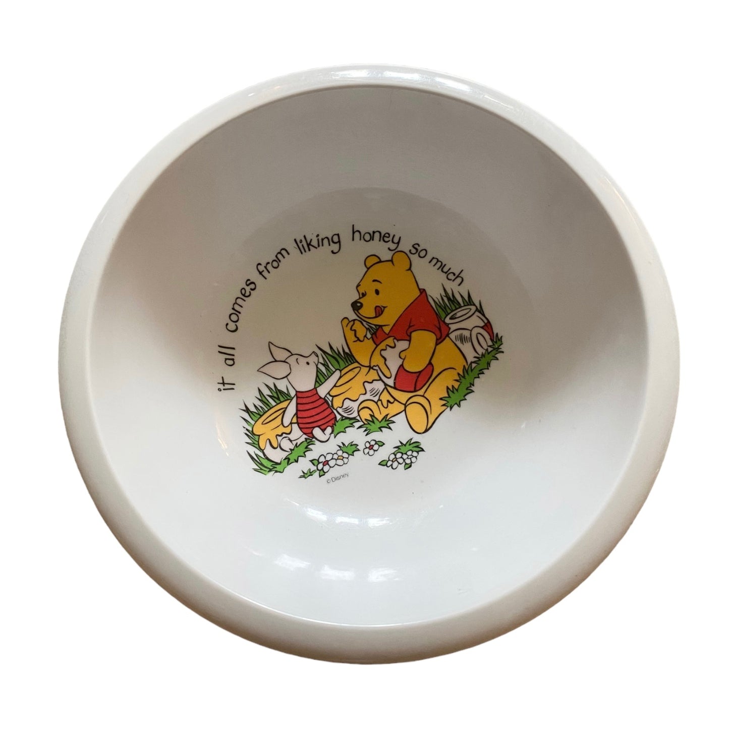 Winnie the poo plastic bowl