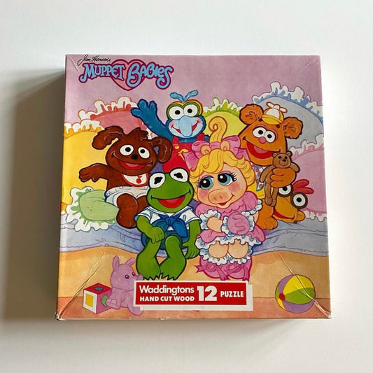 Vintage 1986 muppets puzzle