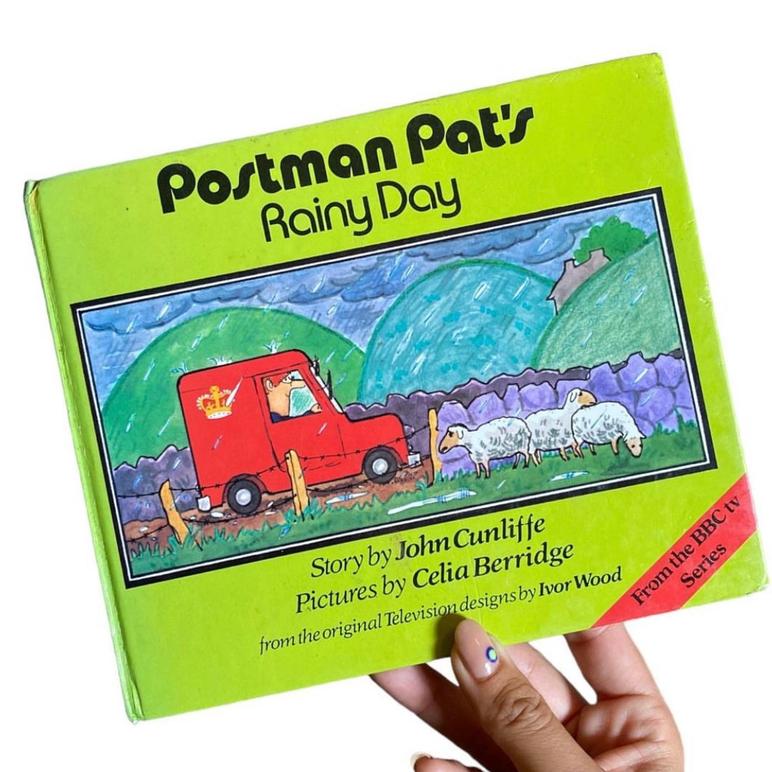 Vintage 1982 hardback postman Pat book