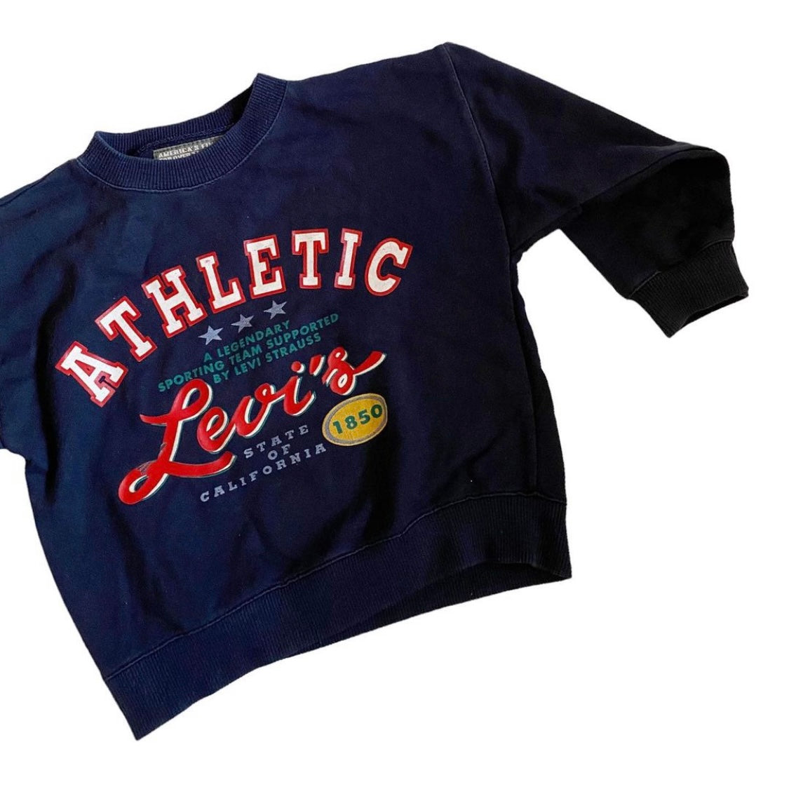 Vintage Levi’s spell out sweatshirt age 3 years