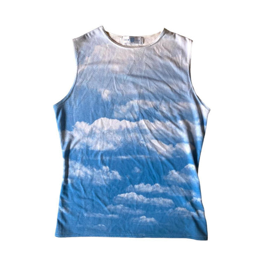 Vintage rare 2000s cloud print tank top 

Size 8