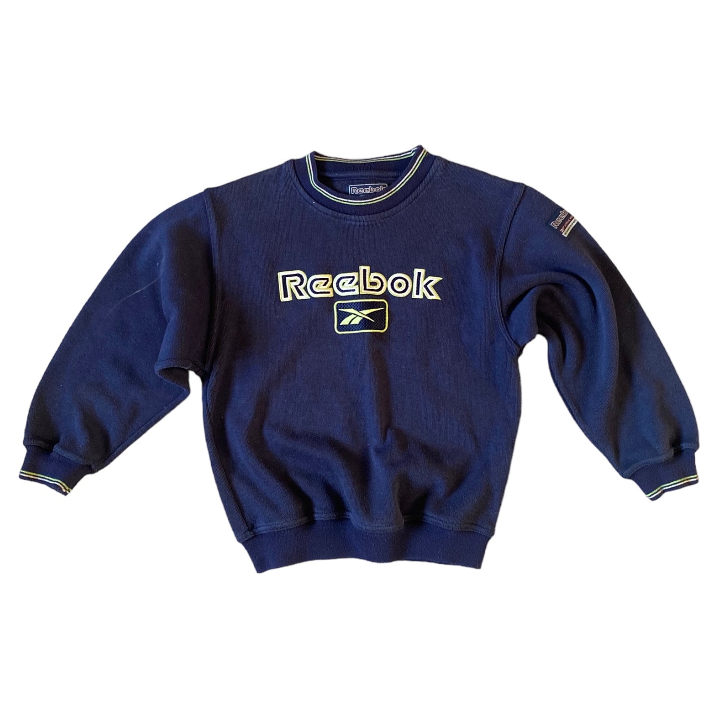 Vintage 1990s sporty Reebok navy sweatshirt age 8 years