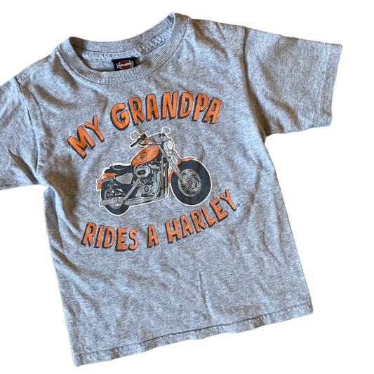 Harley Davidson grey tshirt age 2 years