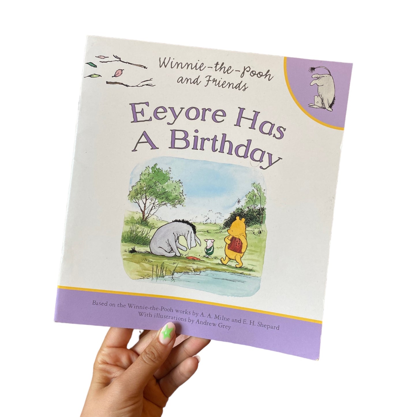 Eeyore has a birthday paperback book