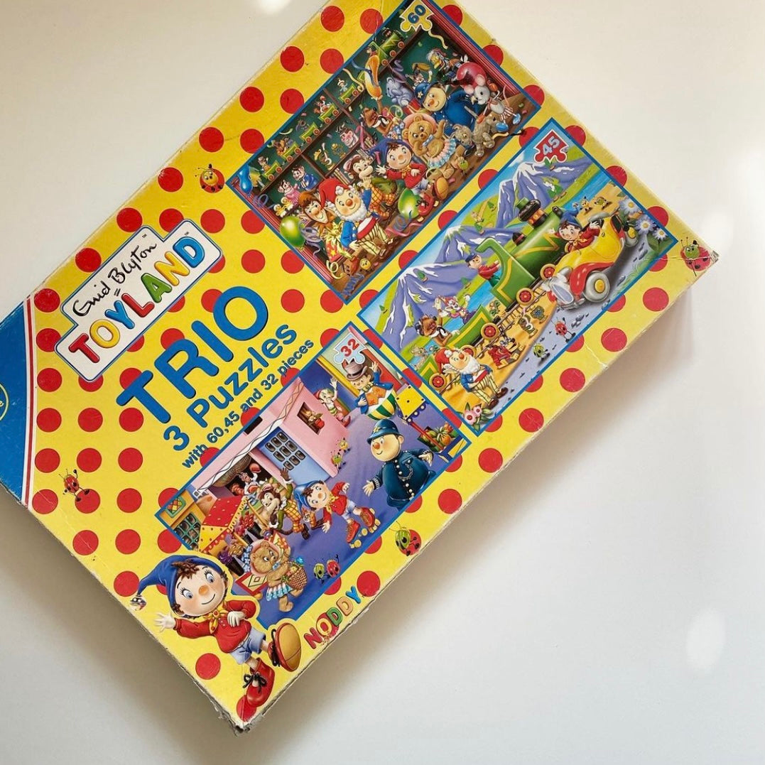 Noddy toyland puzzles x 3