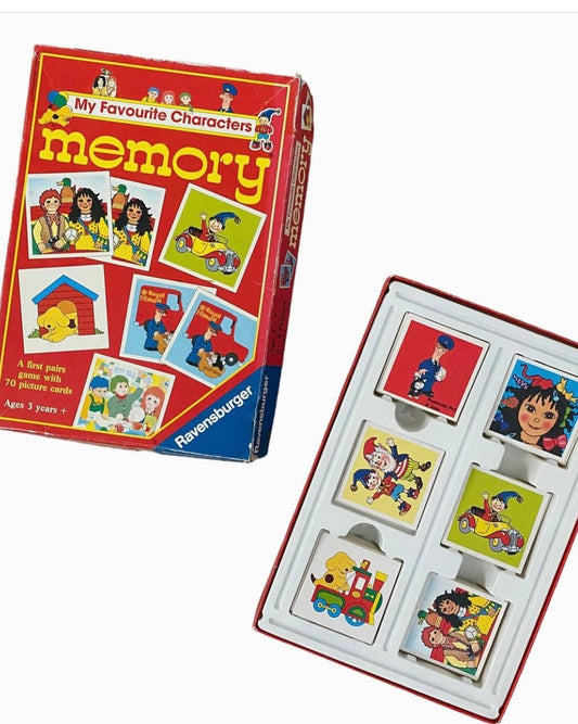 Vintage memory card game