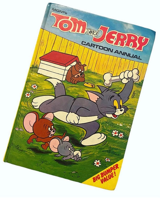 Vintage 1980s Tom & Jerry Annual book