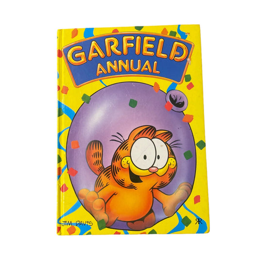 Vintage 1991 a4 hardback Garfield Annual