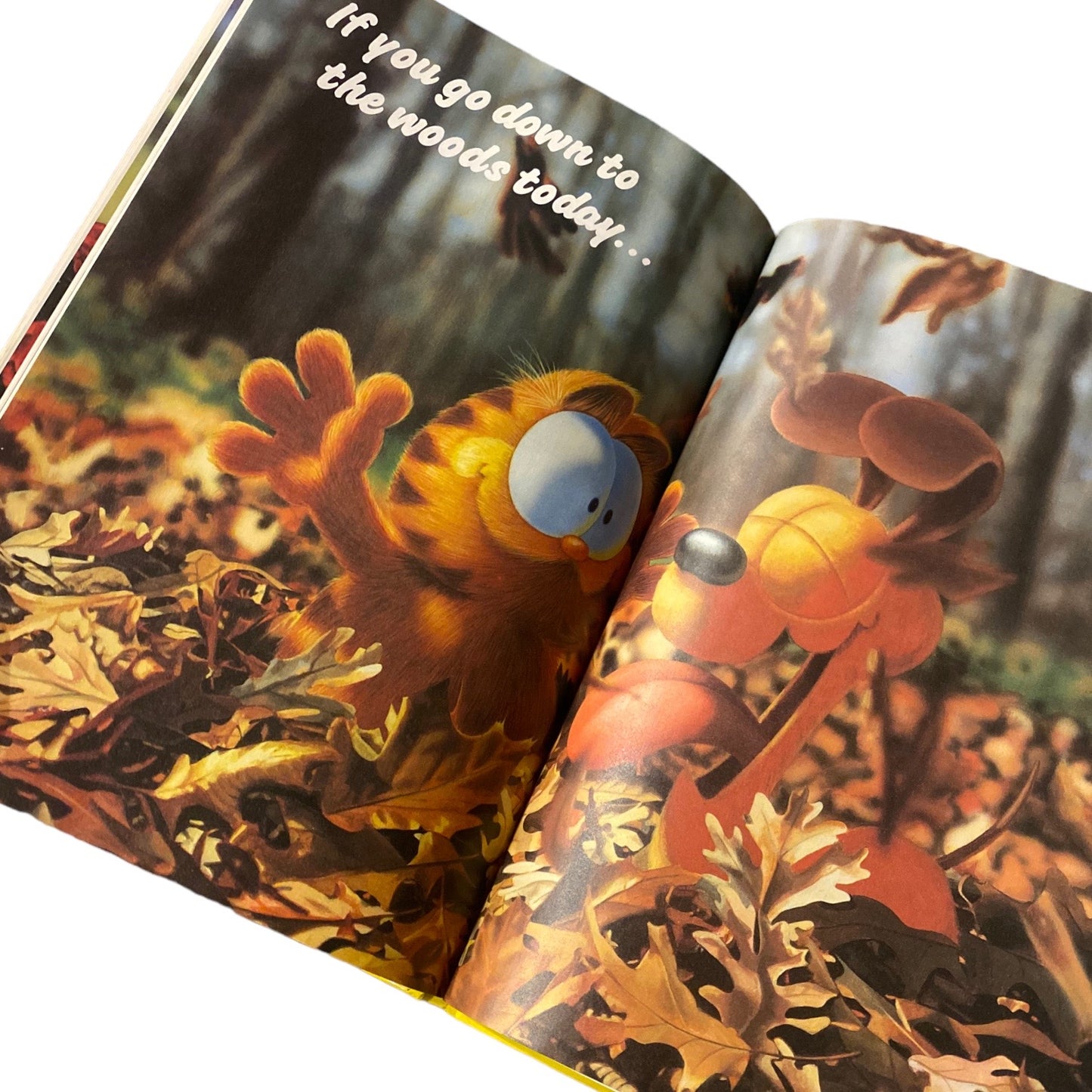 Vintage 1991 a4 hardback Garfield Annual